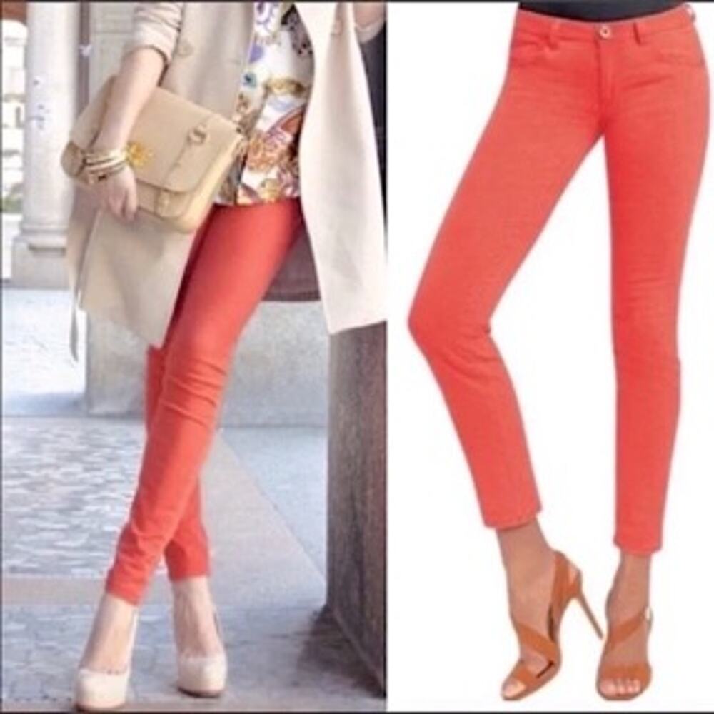 CAbi Corral Skinny Ankle Jeans Sz 4 #747